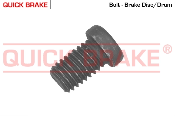Bolt, brake disc